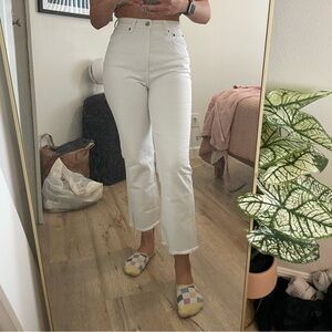 White abercrombie jeans
